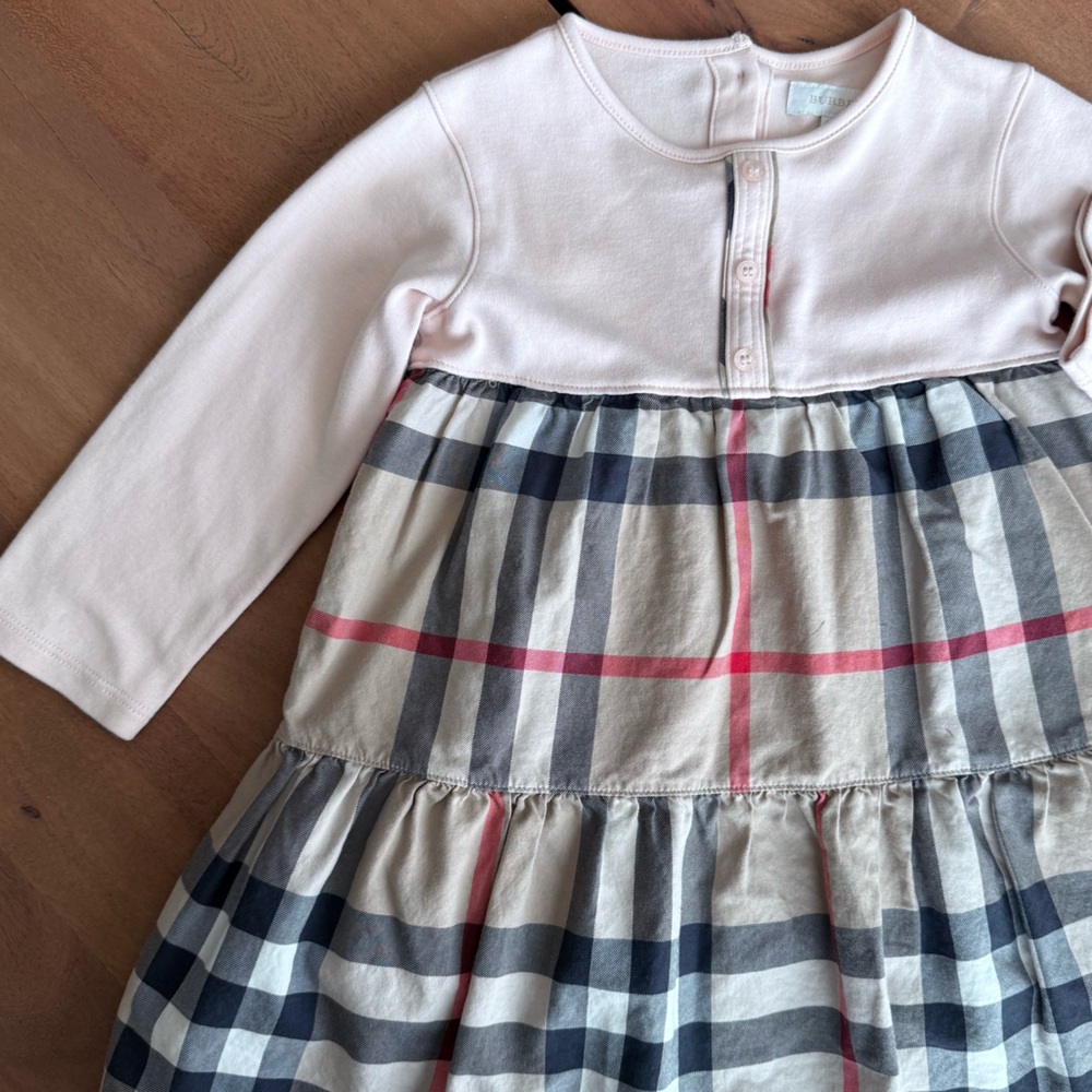 Burberry Plaid Kids Baby Skirt Dress